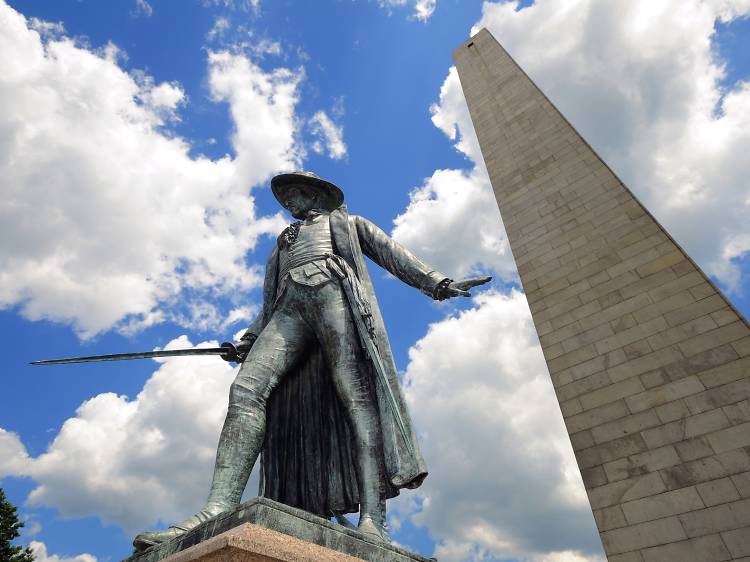 Retrace the steps of history by walking the entire Freedom Trail