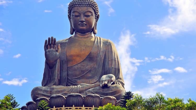 Big Buddha on Lantau Island The Big Buddha