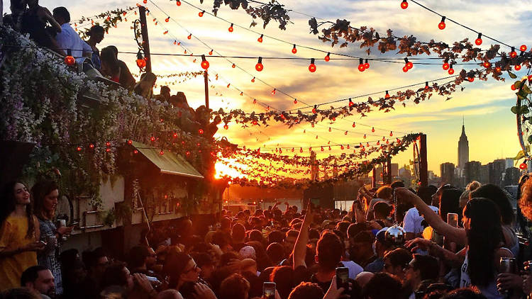 Here’s when you can party on Output’s incredible rooftop this summer