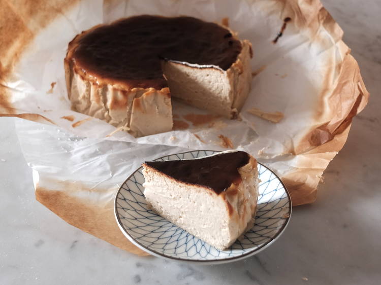 Teaspoon of Love Da Hong Pao Burnt Cheesecake