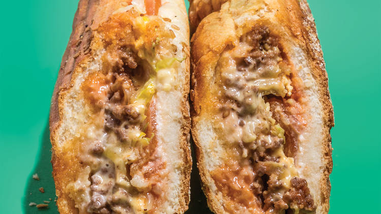 The Chopped Cheese at Blue Sky Deli (Hajji's)