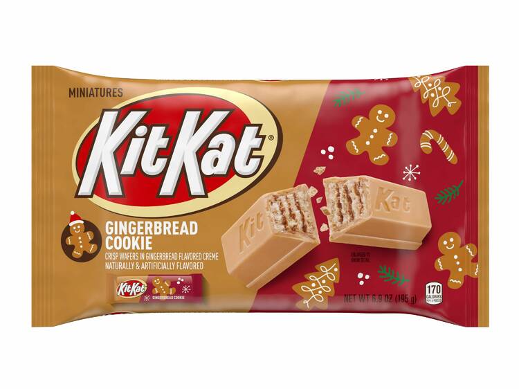 Kit Kat Gingerbread Cookie Miniatures