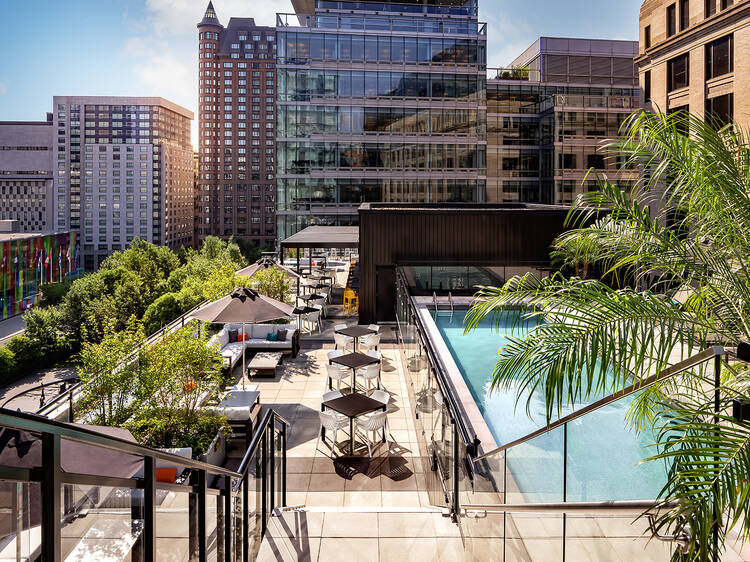 Check out the city's newest rooftop with a secret garden