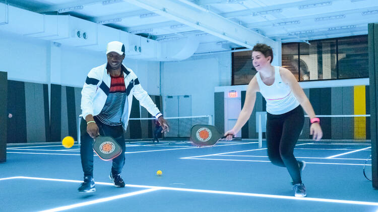 Tennis and pickleball at Brooklyn's City Point