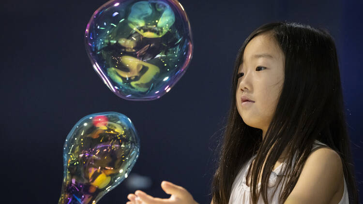NYSCI's Big Bubble Experiment